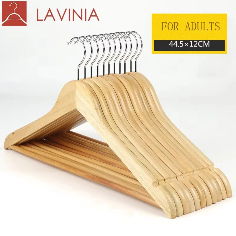 collage wooden hangers Wood hanger supplier china