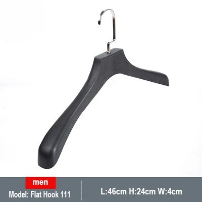 plastic no slip wide shoulder suit hangers plastic black hangers