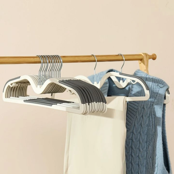 plastic wall hanger for clothes hanger plastic non slip(001)
