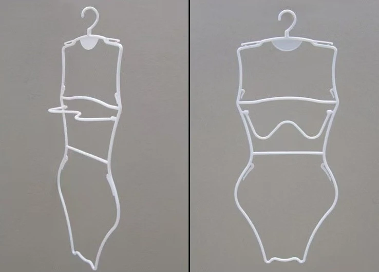 swimwear plastic hanger bikini hanger