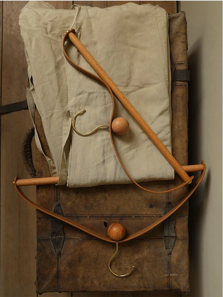 wooden art hangers dark wooden hangers